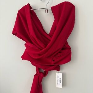 Andrea Iyamah Crop top with tags